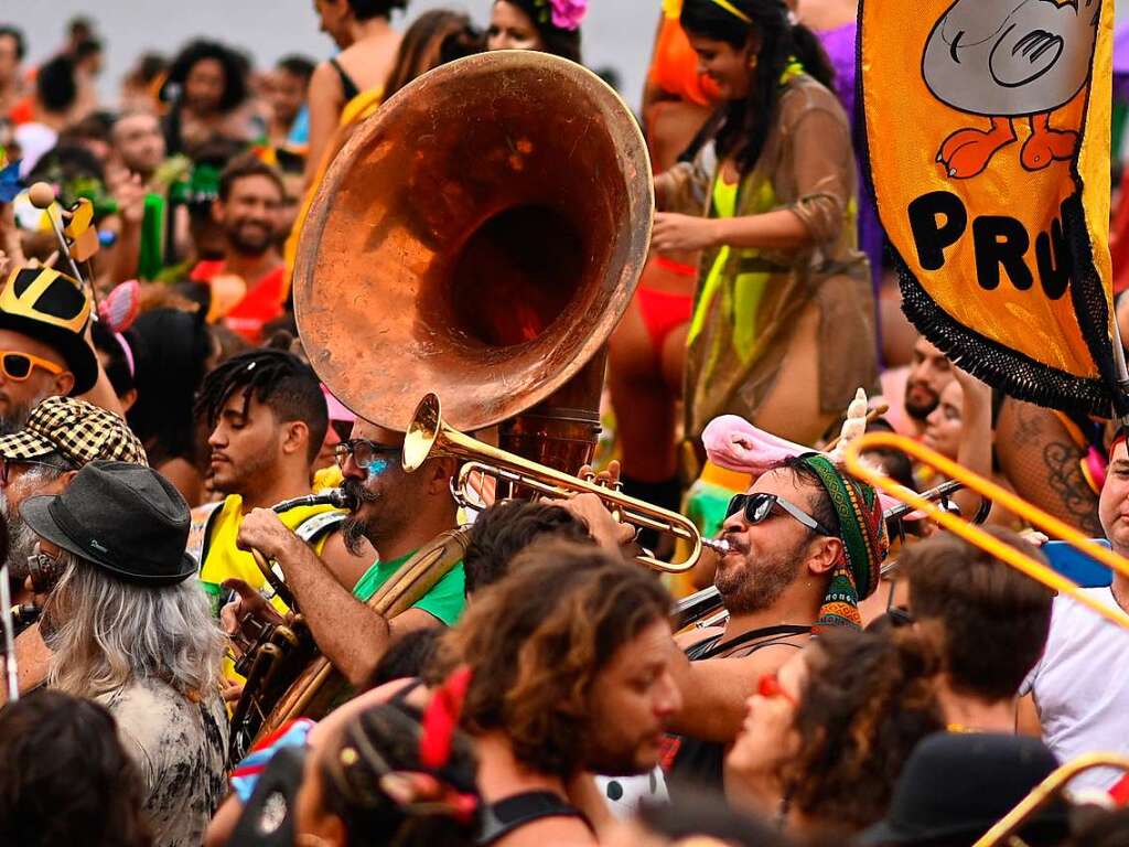 Wildes Spektakel: Der Karneval in Rio de Janeiro.