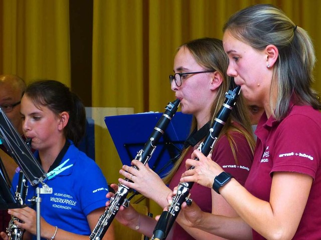 Junge Musikerinnen und Musiker (unser ...tieren sie sich bei zwei Auffhrungen.  | Foto: Aribert Rssel