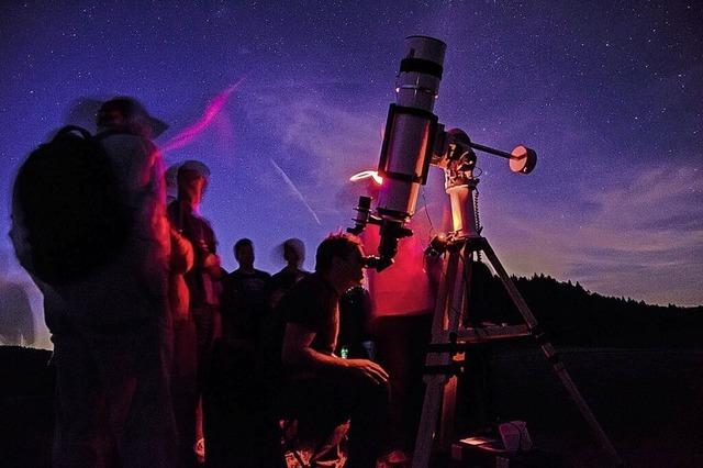 Auf dem Langenhard und Tochtersberg finden astronomische Beobachtungsnächte statt
