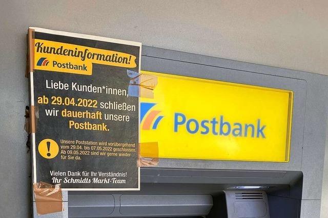 Der Postbankservice in Neustadt wird dauerhaft eingestellt