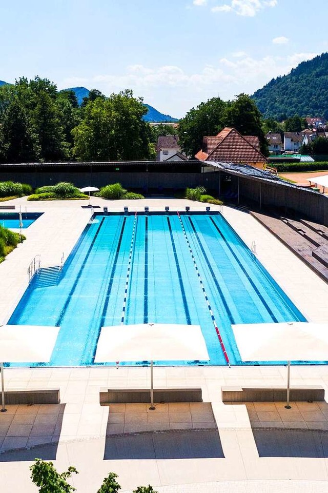 Das Schwimmbecken im Waldkircher Freibad &#8222;&#8217;s Bad&#8220;  | Foto: Stadt Waldkirch