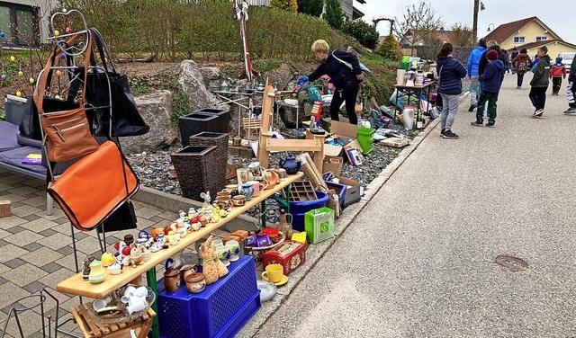 Einen schnen Erfolg erzielte der erst...arkt im Schmiedecker in Wellendingen.  | Foto: Kareen Meyer