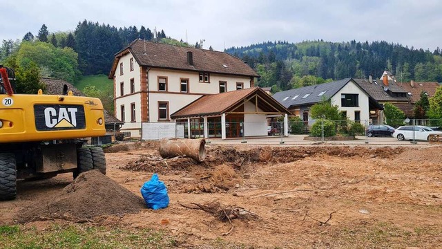 Eine Tiefbaufirma aus Schopfheim hat i...zung die Auftrge fr weitere Gewerke.  | Foto: Gerald Nill