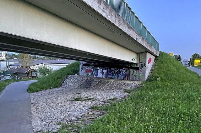 Skaten unter der Brcke