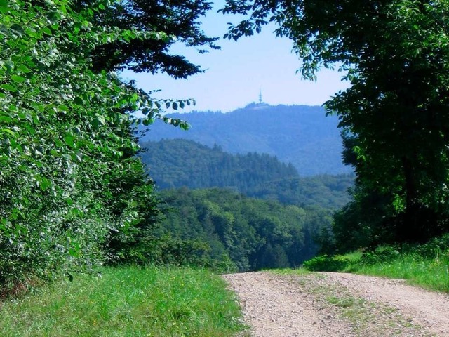 Wandern hat bei den Feriengsten in Ka...das Ziel. Unser Bild zeigt den Blauen.  | Foto: Markus Maier