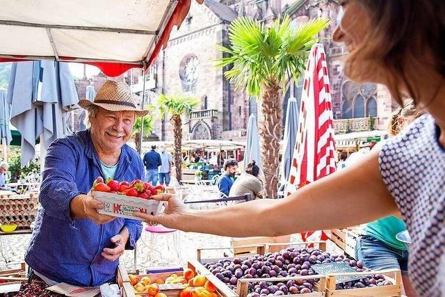 Nur noch wenige Pltze: Frhstckstour auf Freiburger Mnstermarkt