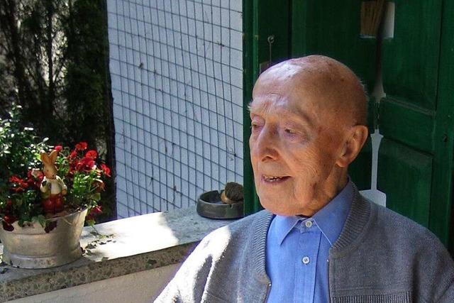 Dieser 100-Jährige Ettenheimer ist bis heute verrückt nach dem Automobil