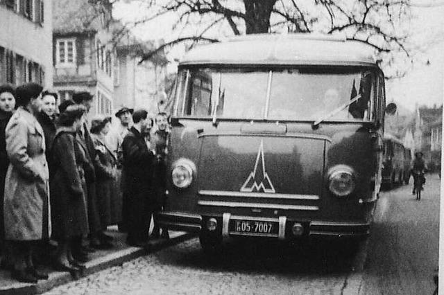 Omnibus-Schrer bringt die Lahrer seit 65 Jahren in die nahe Welt