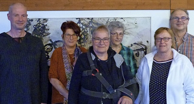 Das neue Team der &#8222;Silberperlen&...r und Diakon Gnter Kaiser (von links)  | Foto: Seniorenkreis Hotzenwald