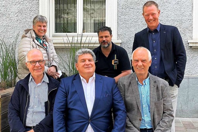 Fr Pro Lrrach engagiert: Hans-Werner..., Gerhard Schneider und Andreas Berlin  | Foto: Barbara Ruda