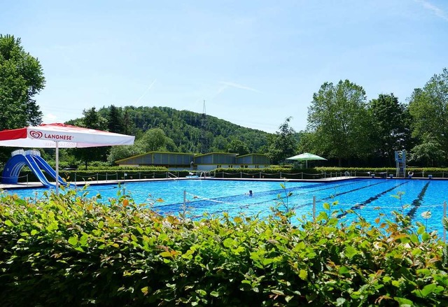 Bald knnen die Badegste wieder ins Steinener Schwimmbad kommen.  | Foto: Martina David-Wenk