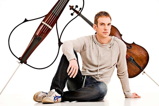 Offenkundig ein Knner auf Cello und E-Cello (links): Johannes Moser  | Foto: uwe arens