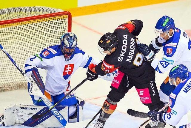 Eishockey-Nationalteam mit Hu in Schwenningen