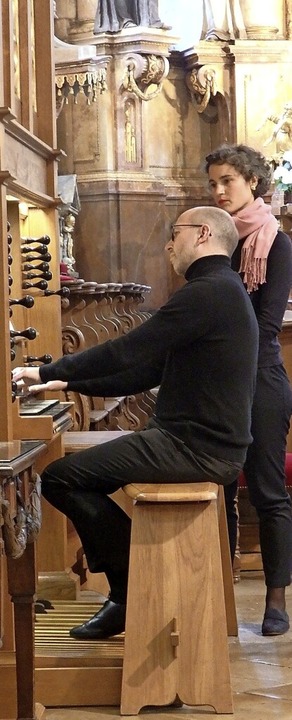 Der Kirchenmusiker Stephan Rahn begeis...hs &#8222;Goldberg-Variationen&#8220;.  | Foto: Bianca Flier