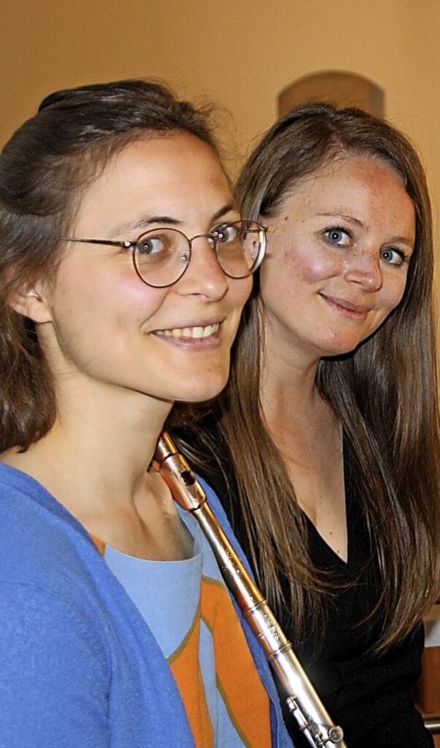 Svea Gumy und Julie Pinsonneault konzertierten in der Bahlinger Bergkirche.  | Foto: Christiane Franz