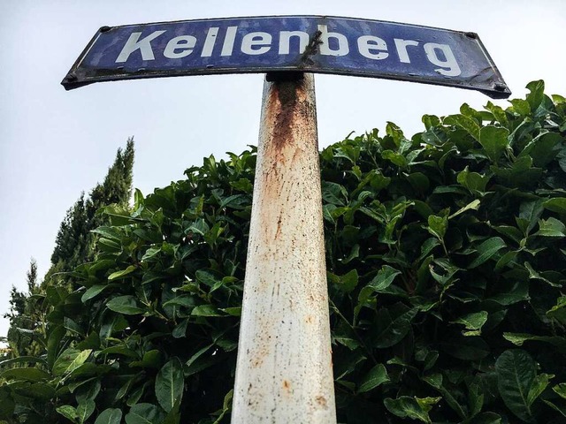 Auf dem Kellenberg soll jetzt ein Beba...Nachverdichtung im Wohngebiet  regeln.  | Foto: Patrik Mller