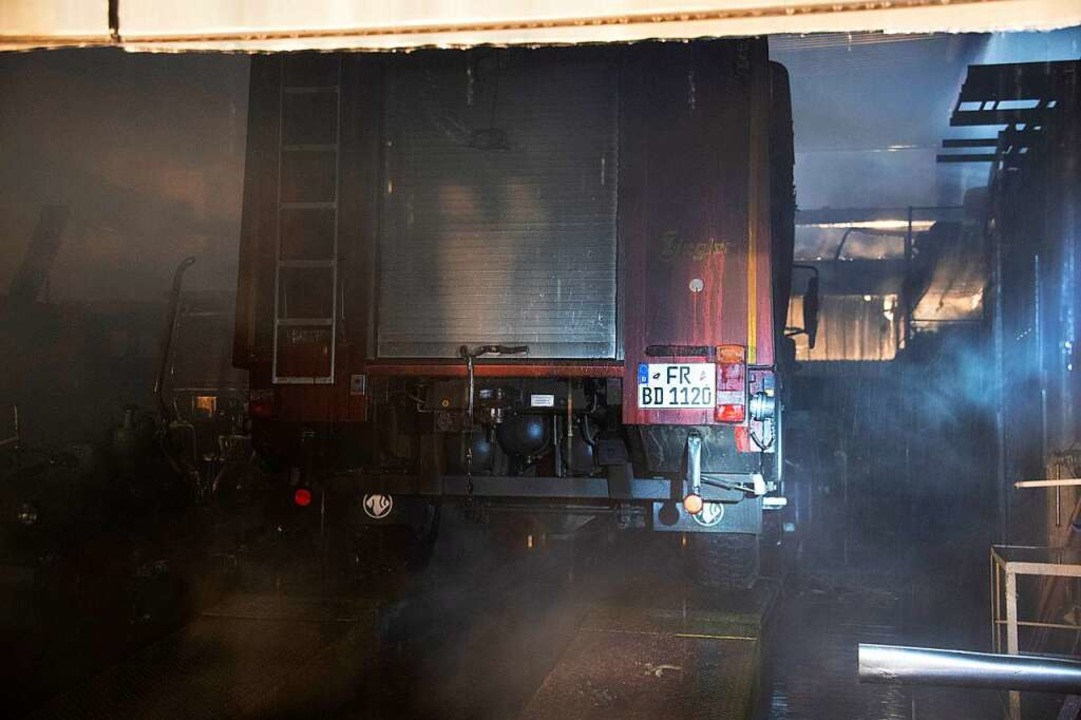 Beim Brand einer Werkstatt 2021 war Ba...stört worden &#8211; samt Ausrüstung.   | Foto: Volker Münch
