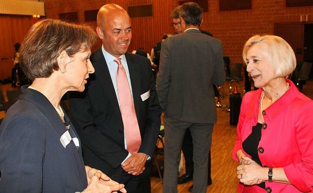 Kommunikation ist fr die grenzbersch...Carsten Vogelpohl und Kathrin Amacker.  | Foto: Rolf Reimann