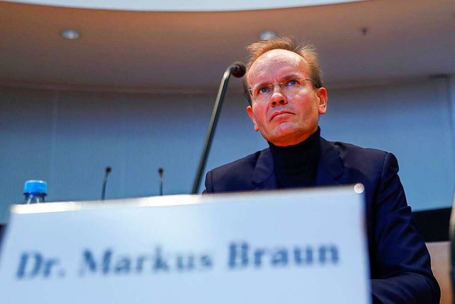 Der ehemalige Vorstandsvorsitzende von...ntersuchungsausschuss des Bundestages.  | Foto: Fabrizio Bensch (dpa)