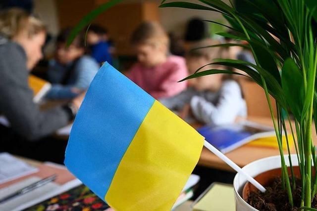 Wie in einer Schule in St. Blasien ukrainische Kinder unterrichtet werden