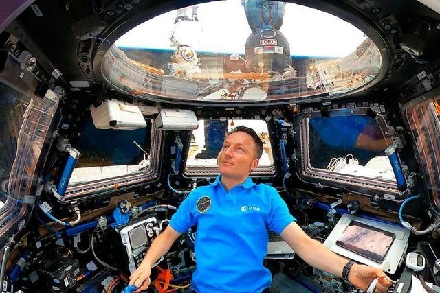 Deutscher Astronaut Maurer auf dem Weg zurück zur Erde