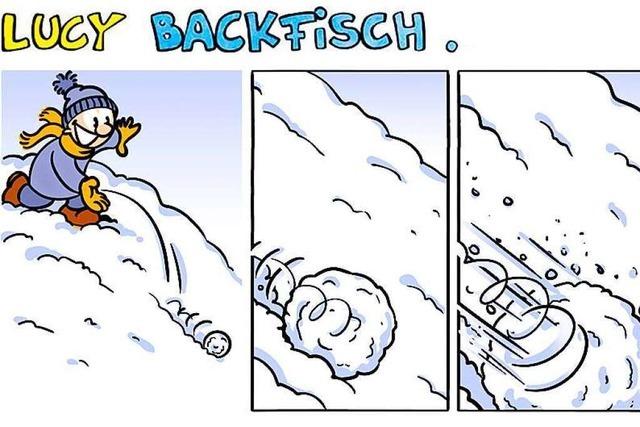 Lucy Backfisch: Schneemann bauen leicht gemacht