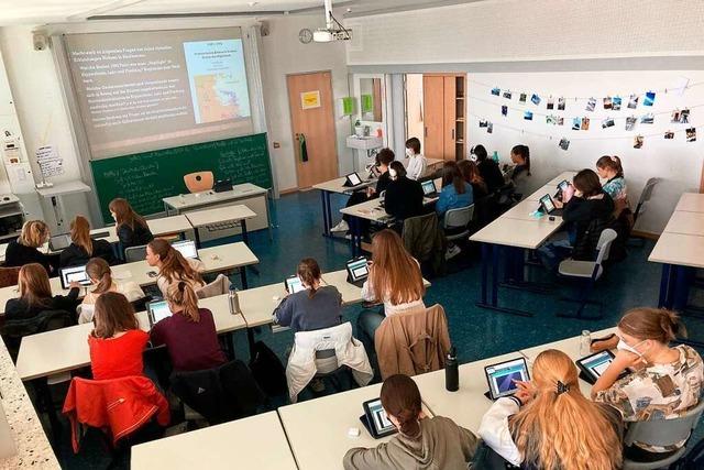 Schülerinnen und Schüler aus Lahr und Freiburg erarbeiten digitalen Rundgang