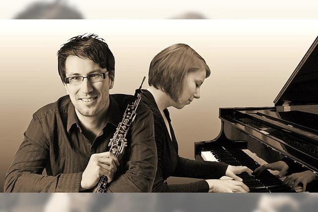 Oboe- und Klaviermusik mit dem Duo Fischer in der Spitalkirche.