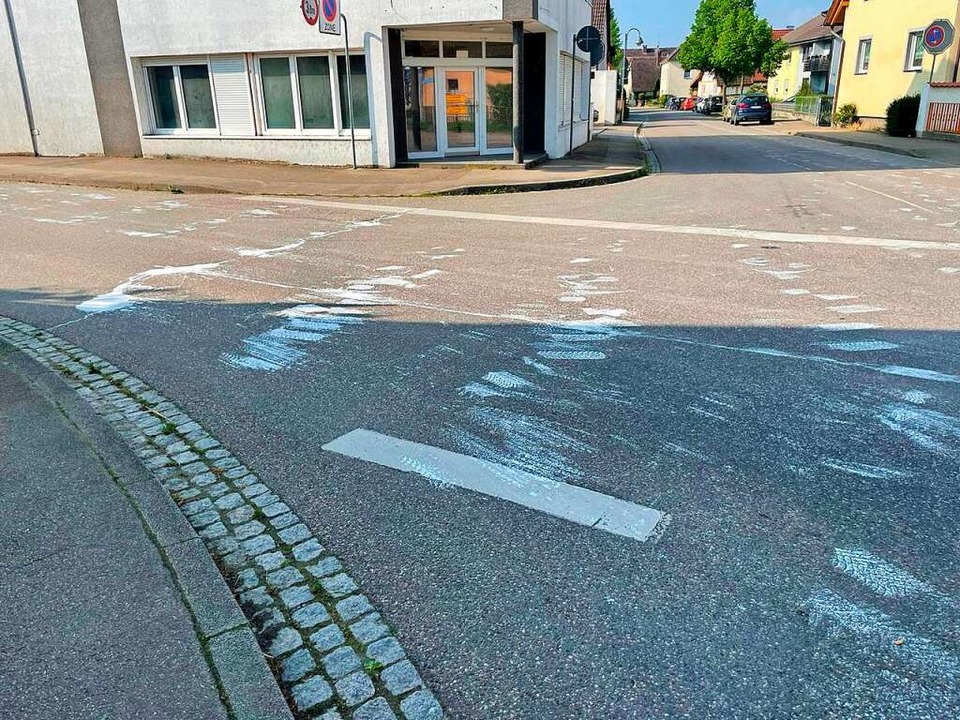 Spuren durch die Reifen auf den Straßen  | Foto: Bürgermeisteramt Eschbach
