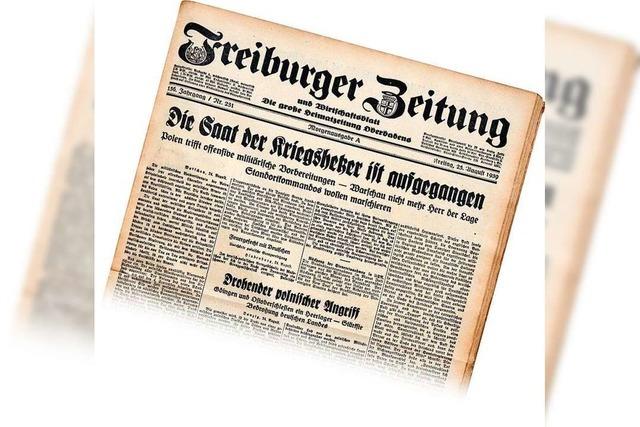 Wie sich der NS-Staat die Freiburger Zeitung einverleibte