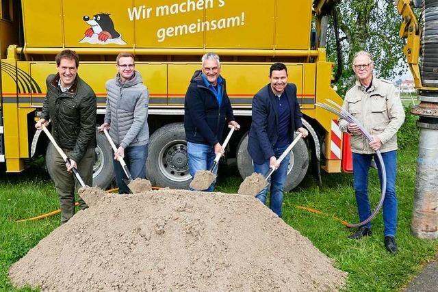 Glasfaserausbau in Hartheim ist gestartet
