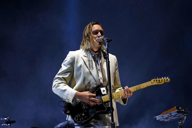 Win Butler ist Snger der kanadischen Indie-Rock-Band Arcade Fire.  | Foto: Jose Sena Goulao (dpa)