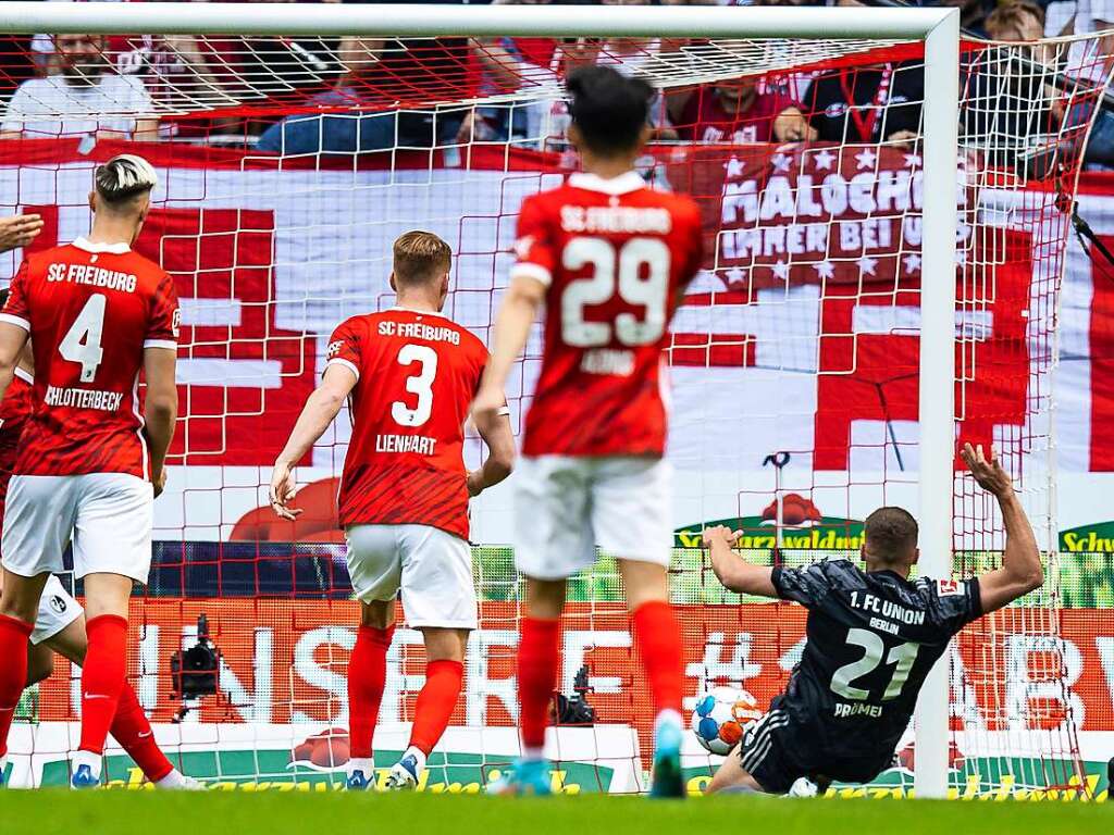 Gegen Union Berlin verliert der SC Freiburg verdient mit 1:4.