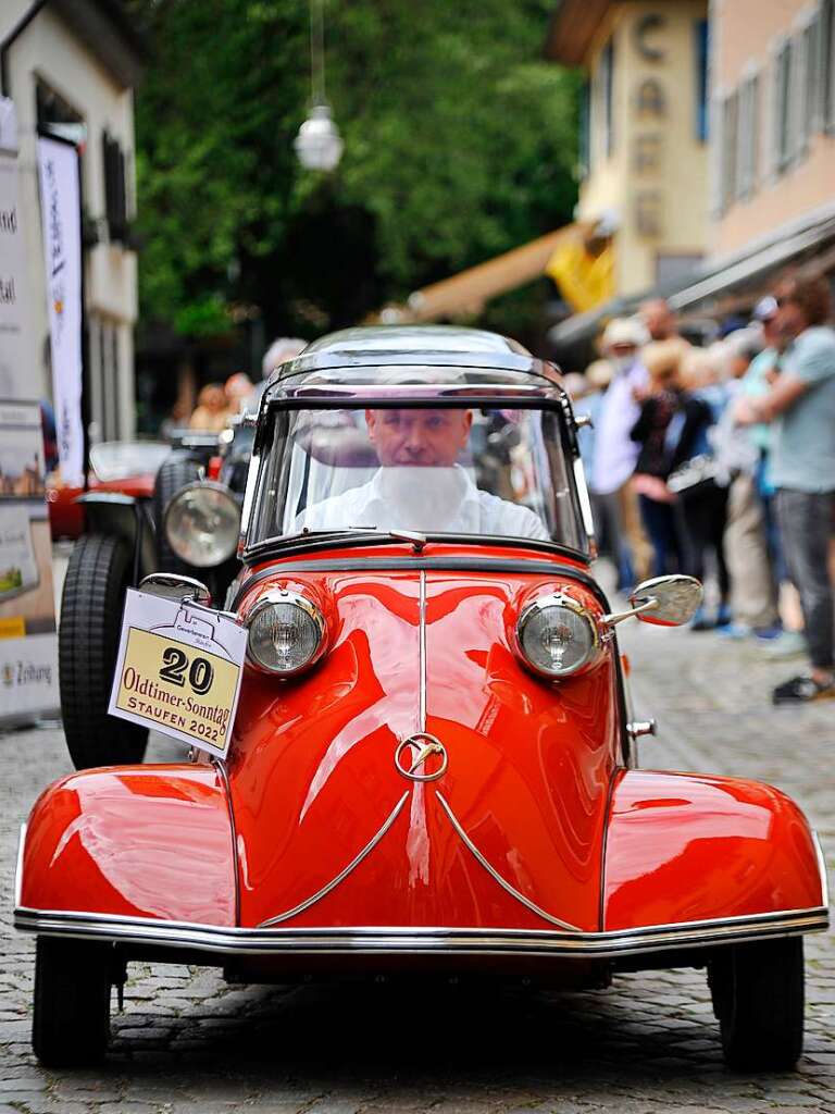 Zurck in die Zukunft: Spritsparender Messerschmidt Kabinenroller