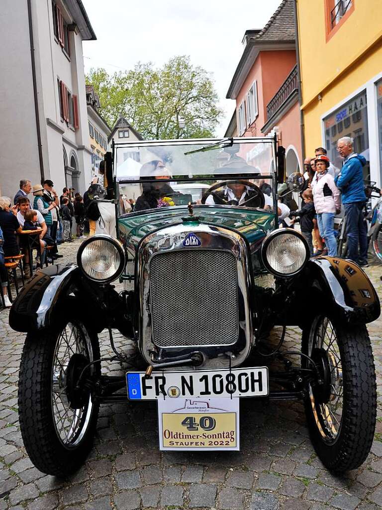 Das zweitlteste Auto: Ein Dixi aus dem Jahr 1928