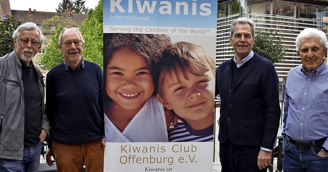 Hugo Brinkktter (v. l.), Ulrich Gasse...ewerbungen um den Kiwanis-Frderpreis   | Foto: Barbara Puppe