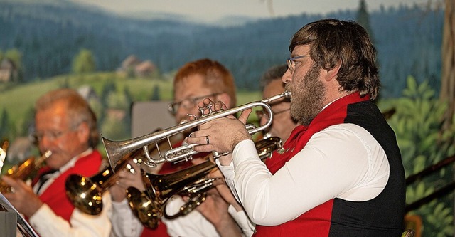 Ein breites Repertoire boten die Musiker des Musikvereins Saig.  | Foto: Wolfgang Scheu