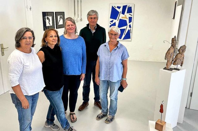 Christine Brantl, Waltraud Wengert, An... und Karin Schmid-Hirschle (von links)  | Foto: Barbara Ruda