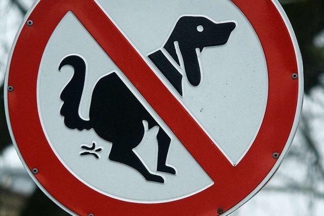 Auf der Landesgartenschau in Neuenburg sind Hunde verboten
