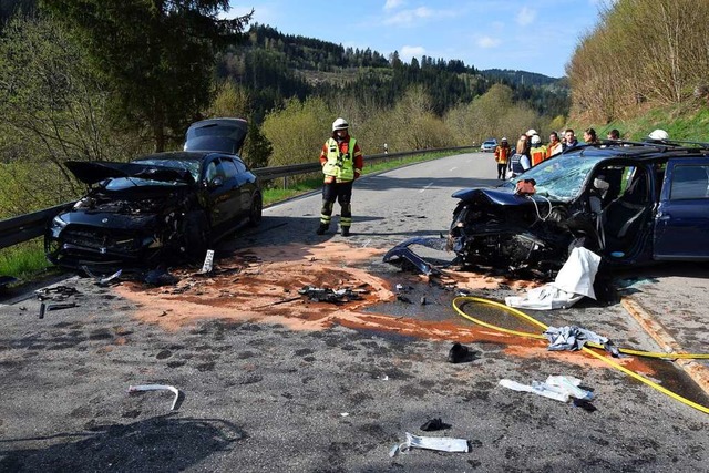 Der Unfall ereignete sich im Bereich Bruderhalde.  | Foto: kamera24