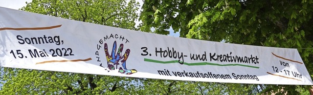 Zum 3. Hobby- und Kreativmarkt ldt der HGV Bonndorf am 15. Mai.   | Foto: Juliane Khnemund