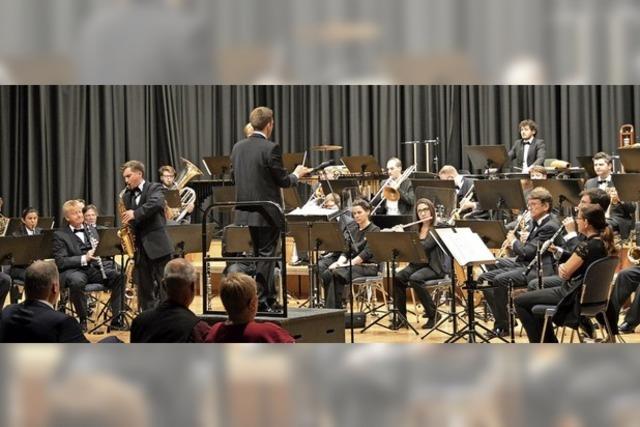 Hochklassiges Benefizkonzert des Landespolizeiorchesters in Schopfheim