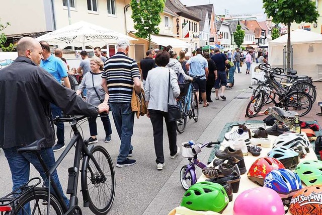 Mobilitt, ob auf zwei oder vier Rder...8222;Herbolzheimat im Frhling&#8220;.  | Foto: Michael Haberer