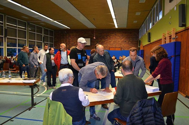 66 Personen stimmten in der Steinbergh...ige Bewohner werden aber noch gesucht.  | Foto: Nikolaus Bayer