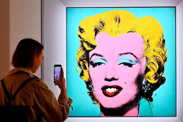 Monroe-Porträt von Warhol erzielt Rekordpreis von 195 Millionen Dollar