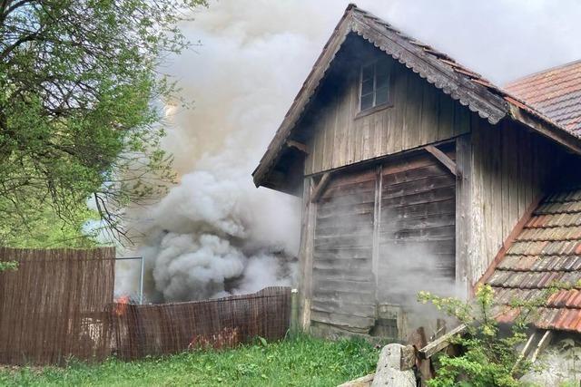 Feuer in Todtmooser Schwarzwaldhaus gelöscht