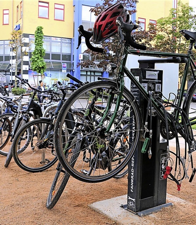 Hier werden Rder wieder flott.  | Foto: Bildquelle: Stadtverwaltung / Bhr