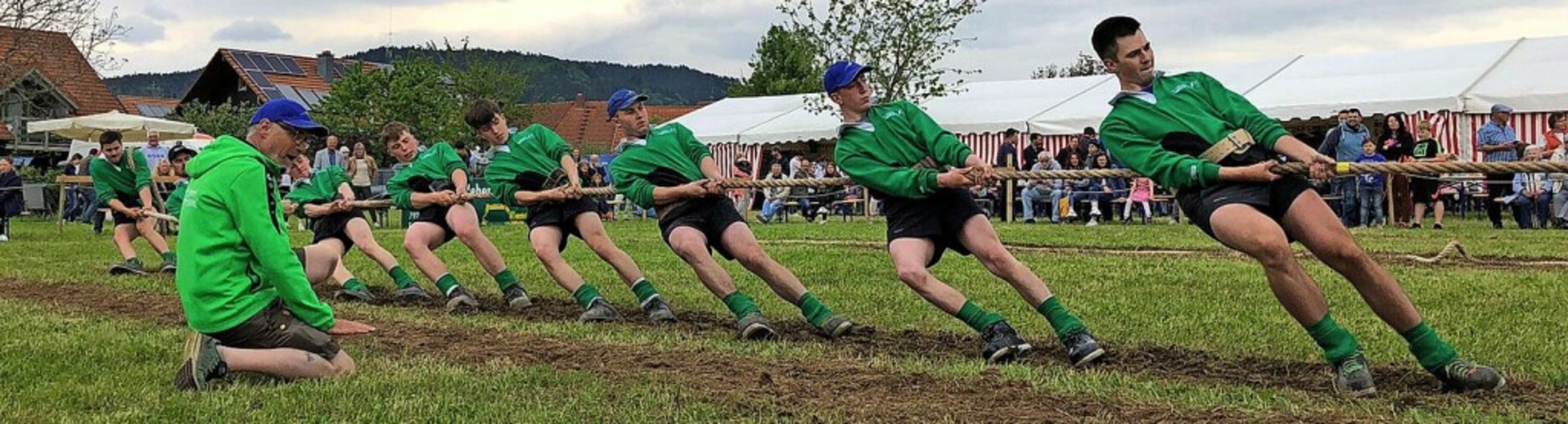 Die Tauziehfreunde aus Dietenbach laden zu einem Landesliga-Turnier  ein.  | Foto: Tauziehfreunde