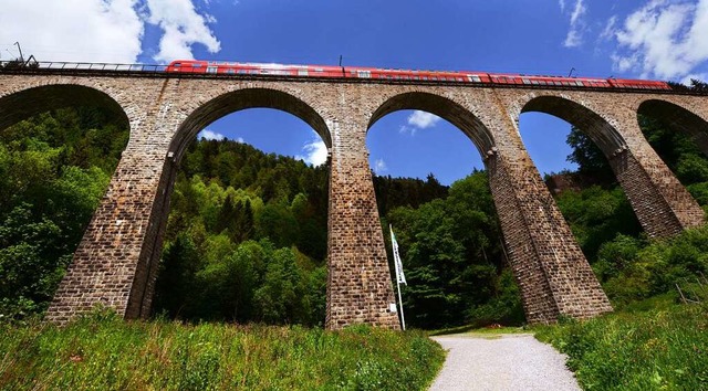 Die Ravennabrcke ist Teil der Hllent...ebensolche Abschnitte auslsen knnte.  | Foto: Patrick Seeger