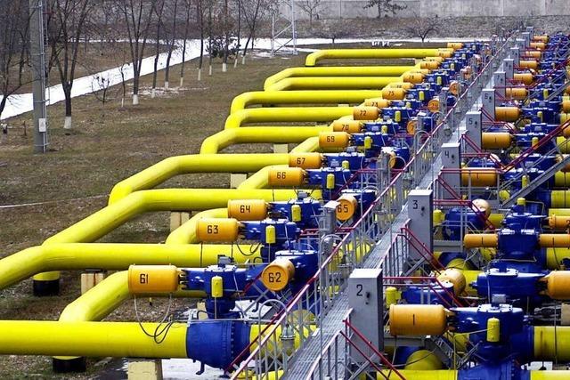 Ukraine reduziert kriegsbedingt Gas-Transit durch Region Luhansk